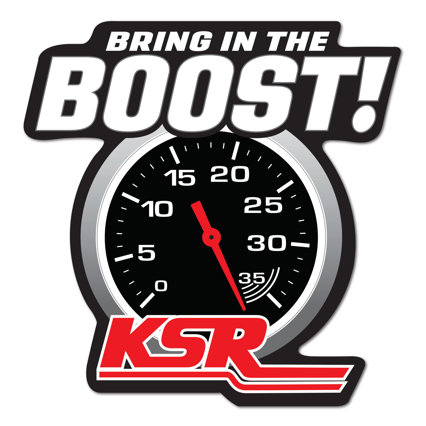 Bring In the BOOST Decal