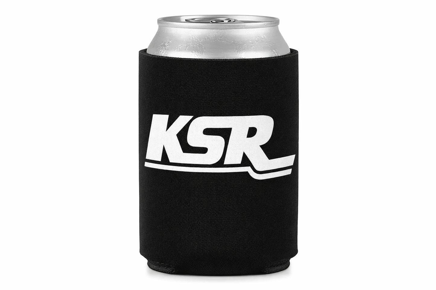 New! Can Koozie - KSR w/ White Logo