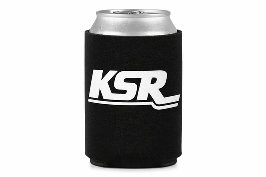 New! Can Koozie - KSR w/ White Logo