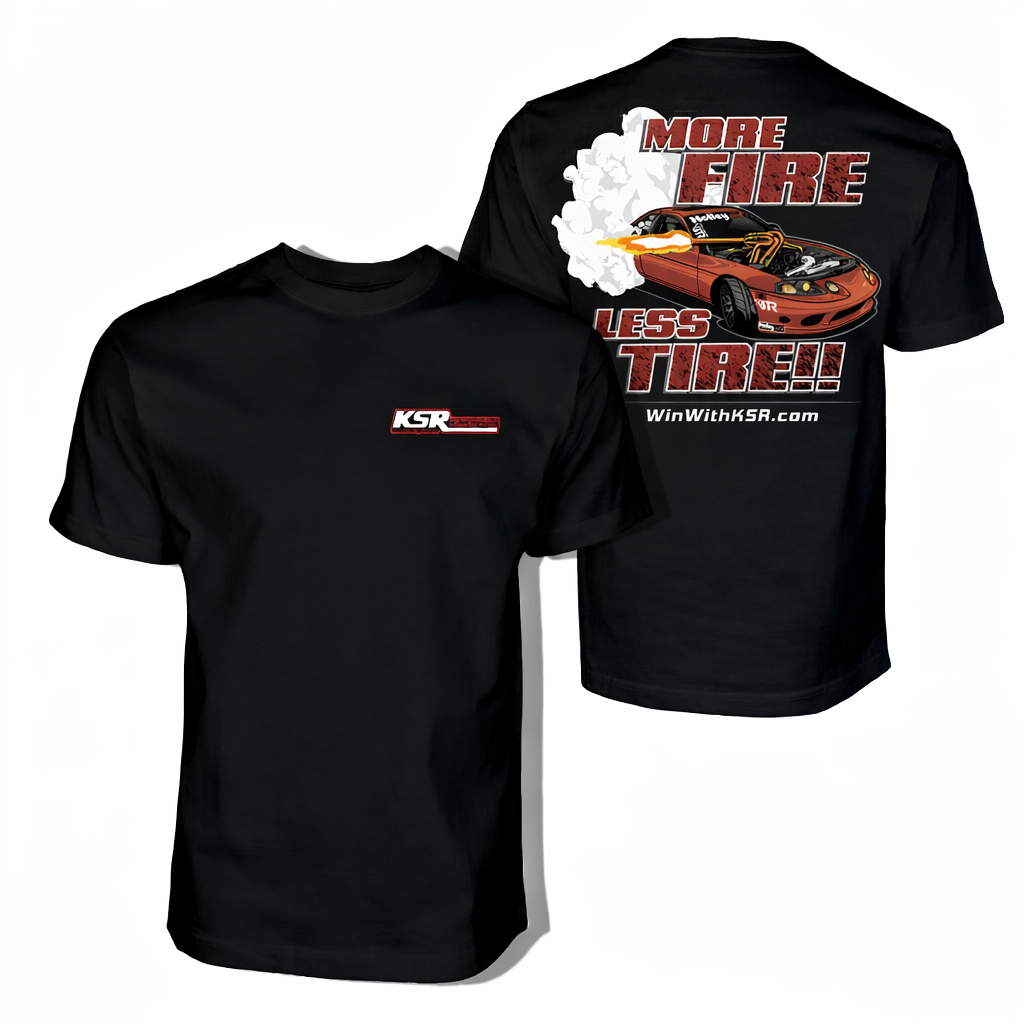 NEW! Lucy Burnout T-Shirt (More Fire, Less Tire!)