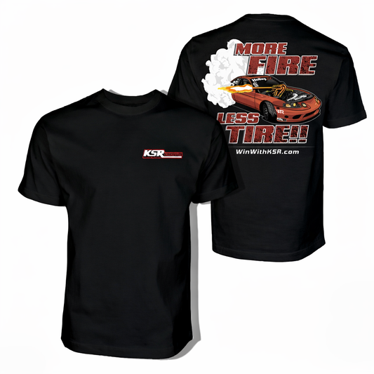 NEW! Lucy Burnout T-Shirt (More Fire, Less Tire!)