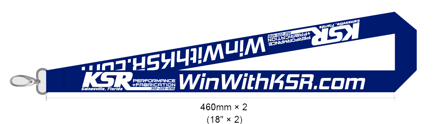 WinWithKSR.com Lanyard