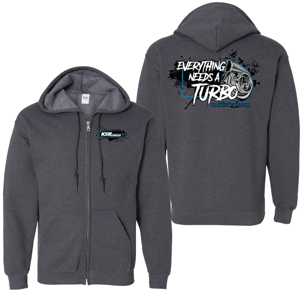 TURBO Full-Zipper Hoodie