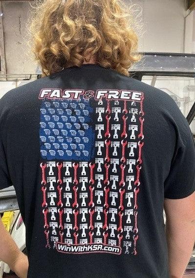 Fast & Free Flag Shirt