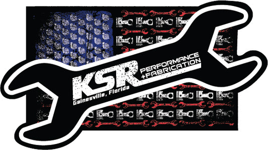 Decal - Wrench W/ Flag