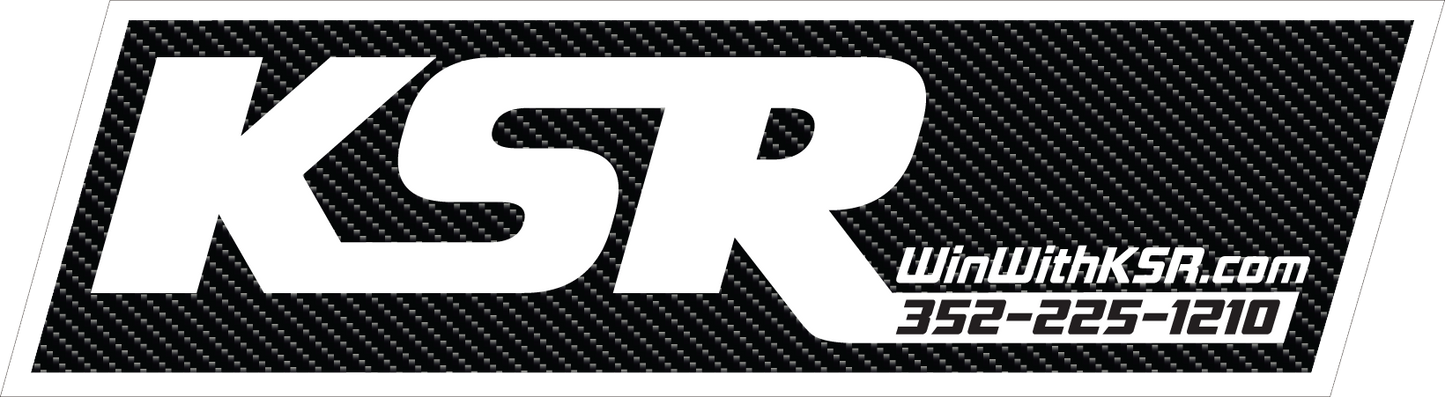 KSR Carbon Fiber Pattern Decal (9 colors)