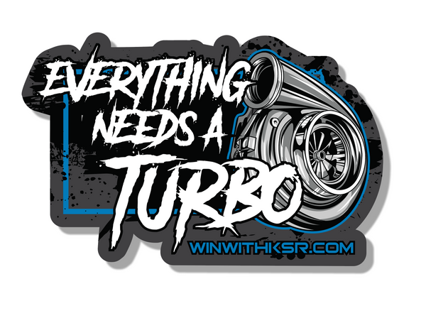 Wild Turbo Sticker Turbocharger Decal
